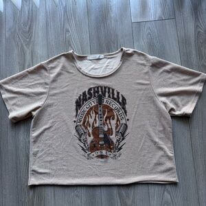 Altar'd State Beige Tee